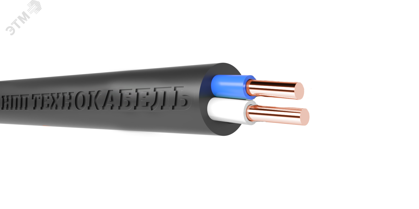 Кабель силовой ППГнг(А)-HF 2Х1.5ок(N) ТРТС