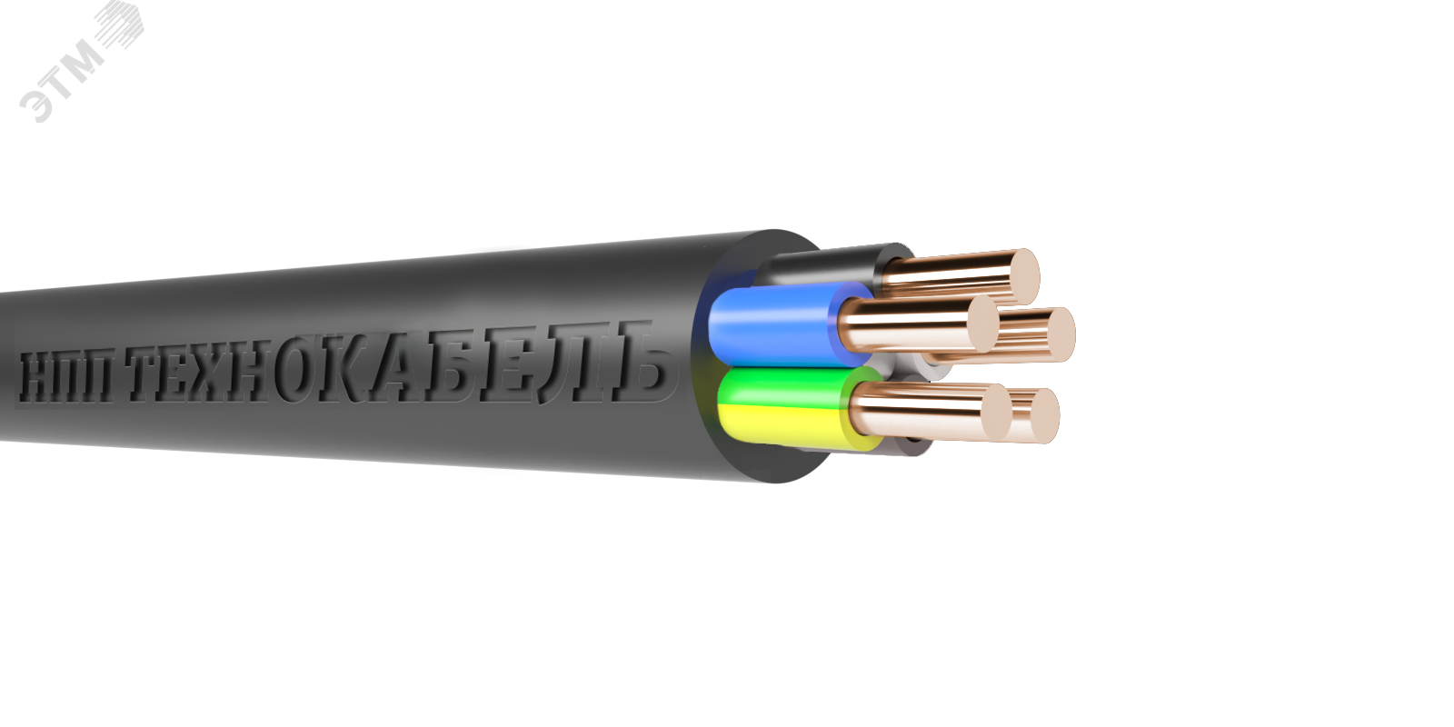 Кабель силовой ВВГнг(А)-LSLTx  5х4 ок(N.PE)-0.660 ТРТС