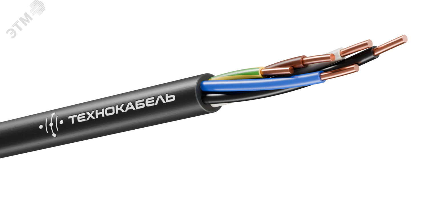 Кабель силовой ППГнг(A)-HF 5х10ок(N,PE)-0,66 ТРТС