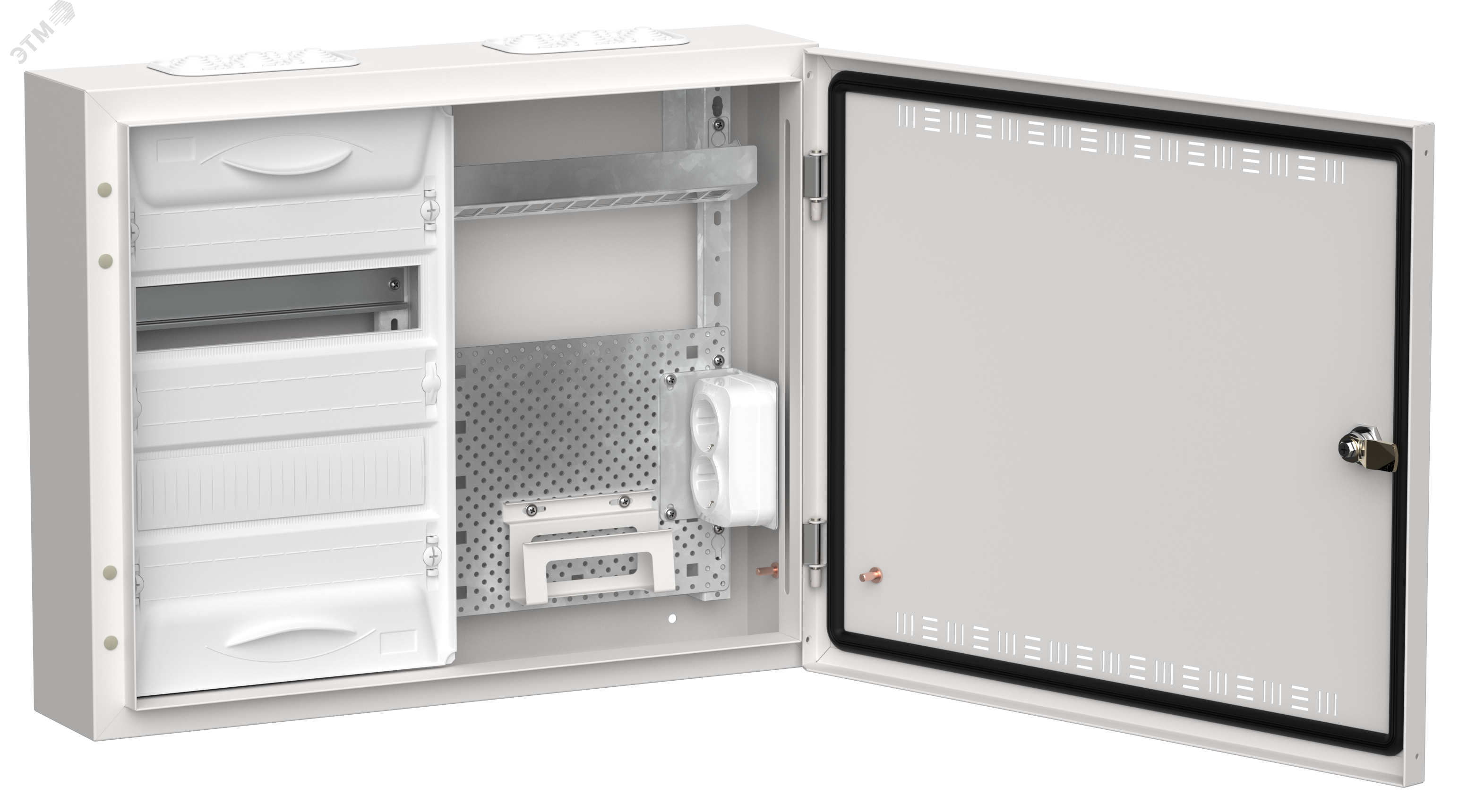 TITAN 5 Корпус комбинированный ЩРн-24 (2х24) белый IEK