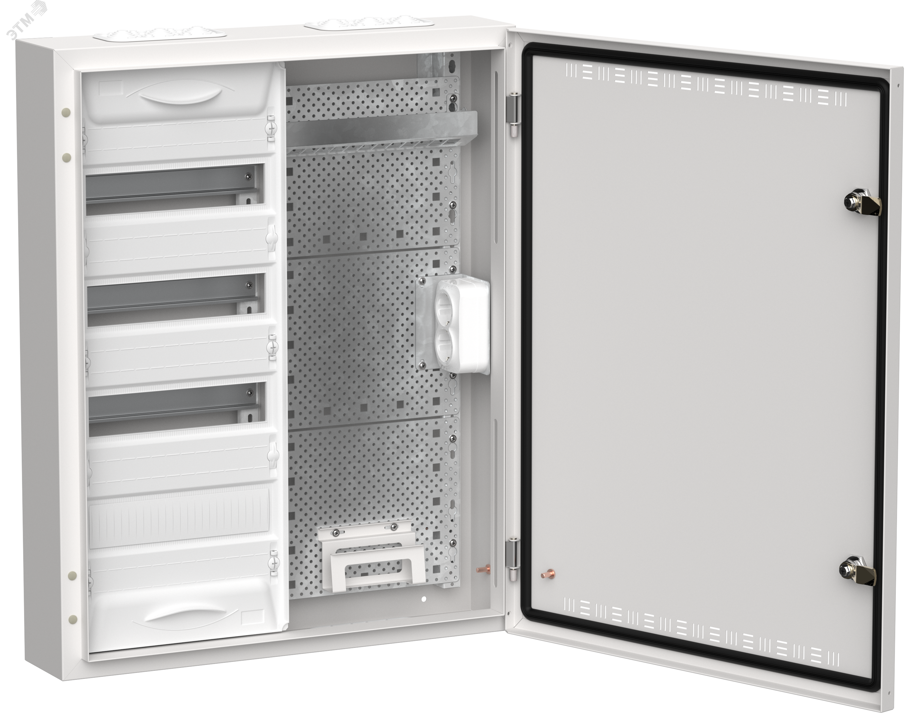 TITAN 5 Корпус комбинированный ЩРн-48 (2х48) белый IEK