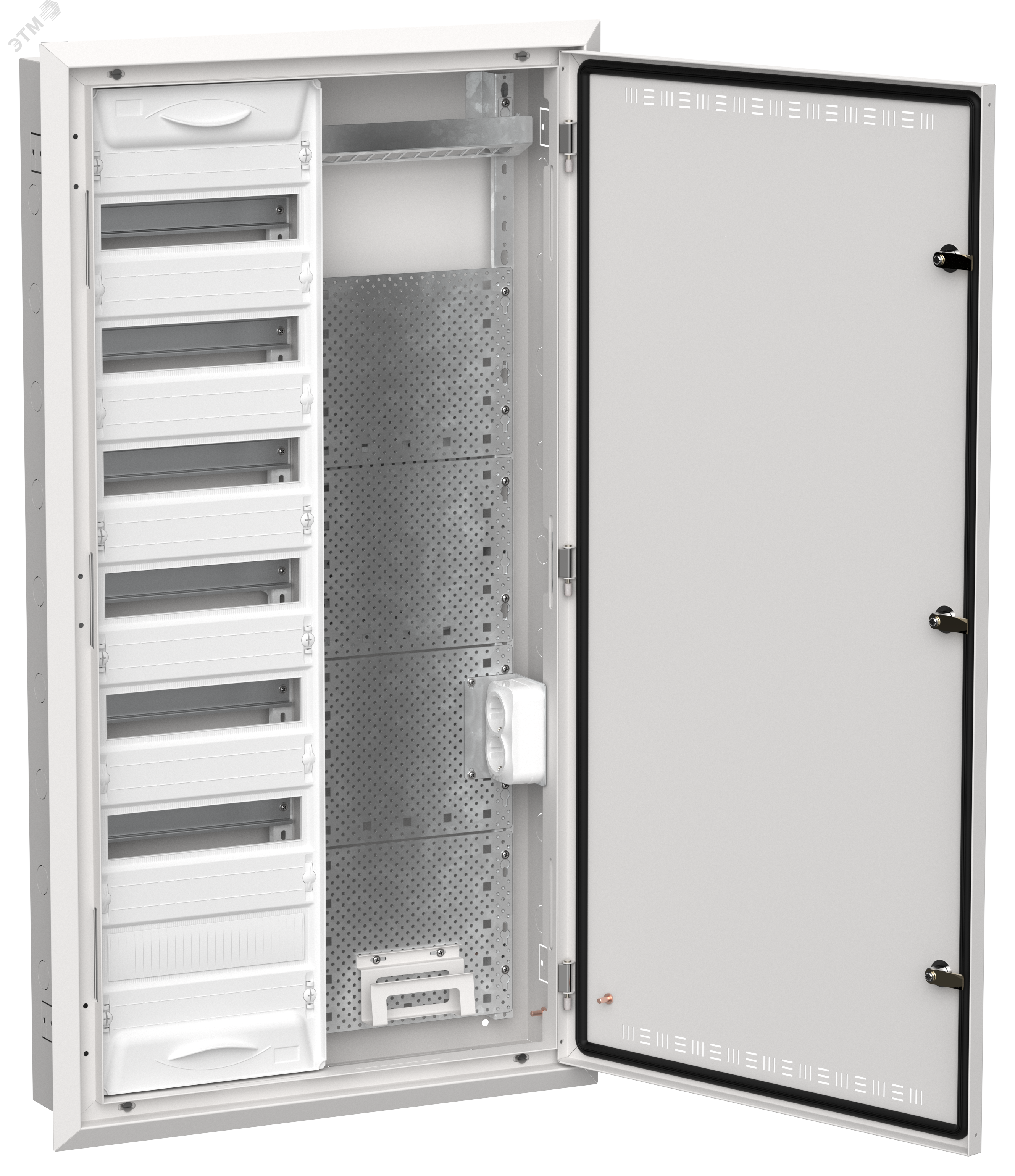TITAN 5 Корпус комбинированный ЩРв-84 (2х84) белый IEK