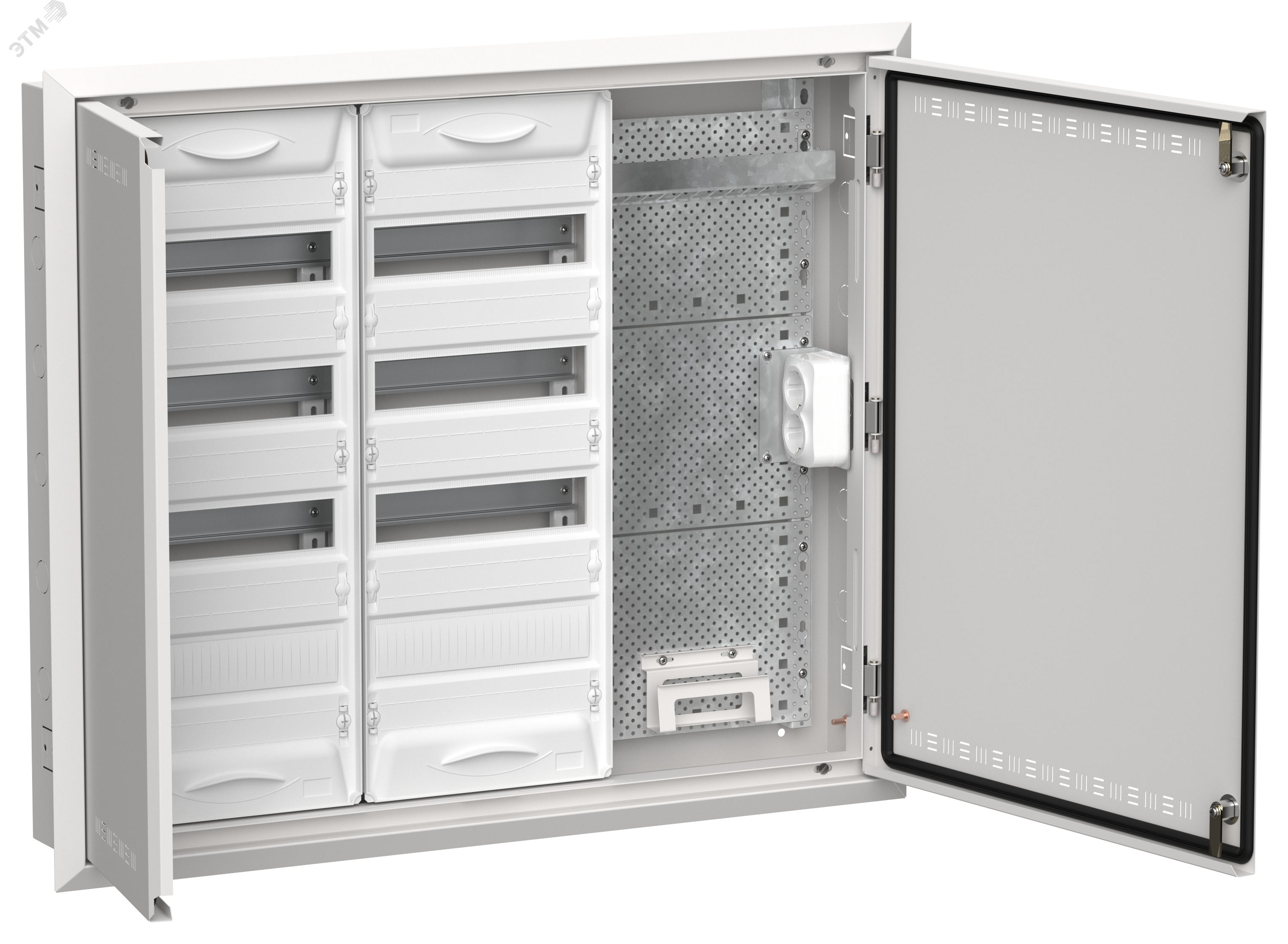 TITAN 5 Корпус комбинированный ЩРв-96 (3х48) белый IEK