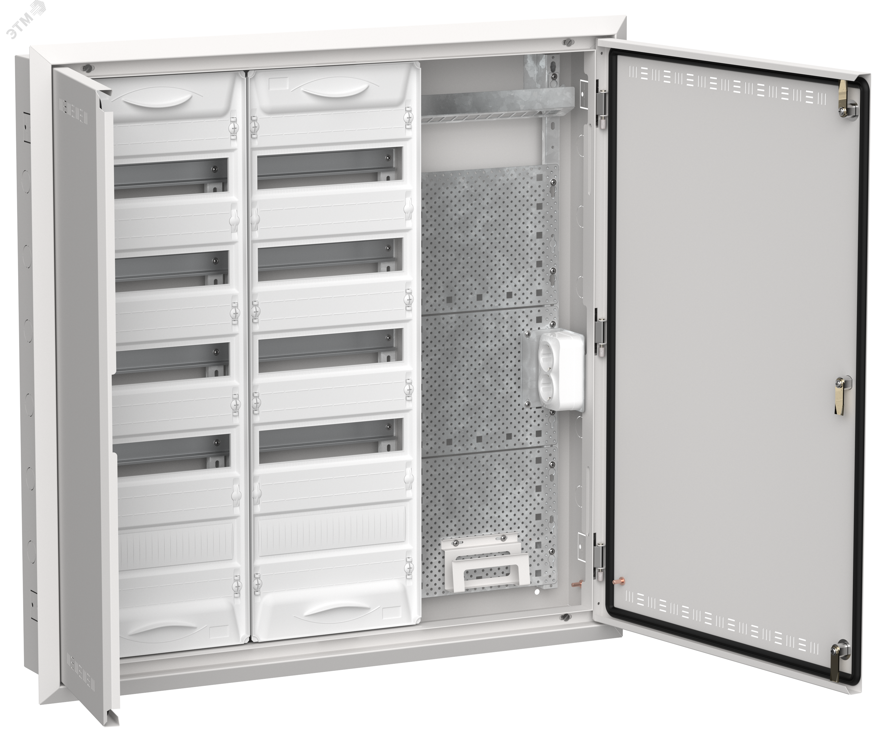 TITAN 5 Корпус комбинированный ЩРв-120 (3х60) белый IEK