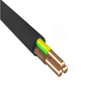 Кабель силовой ВВГнг(А)-LSLTx 3х2,5ок(N,PE)-0,66 100м ТРТС