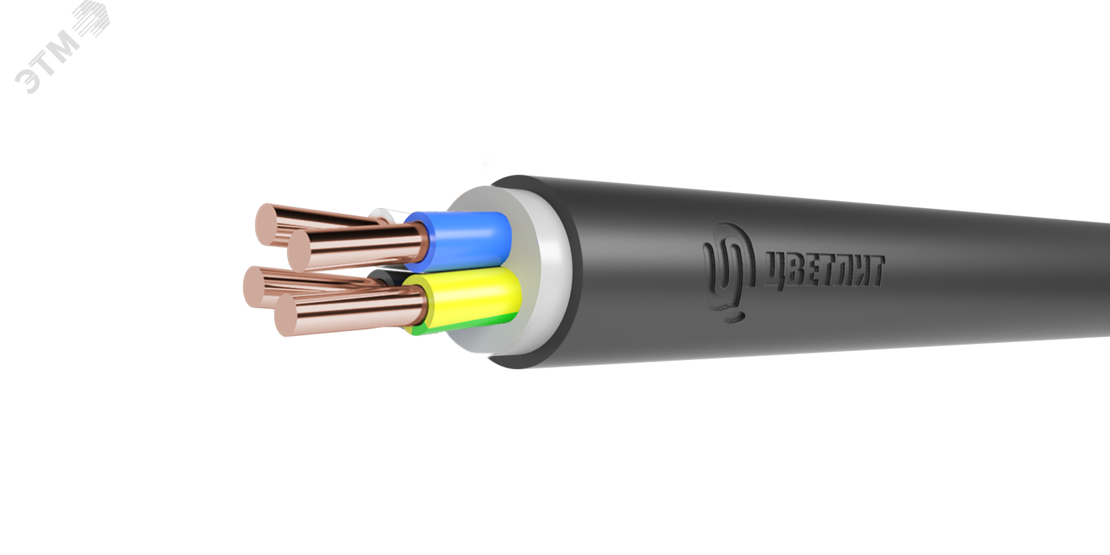 Кабель силовой ППГнг(А)-HF 4Х1.5ок(N) ТРТС