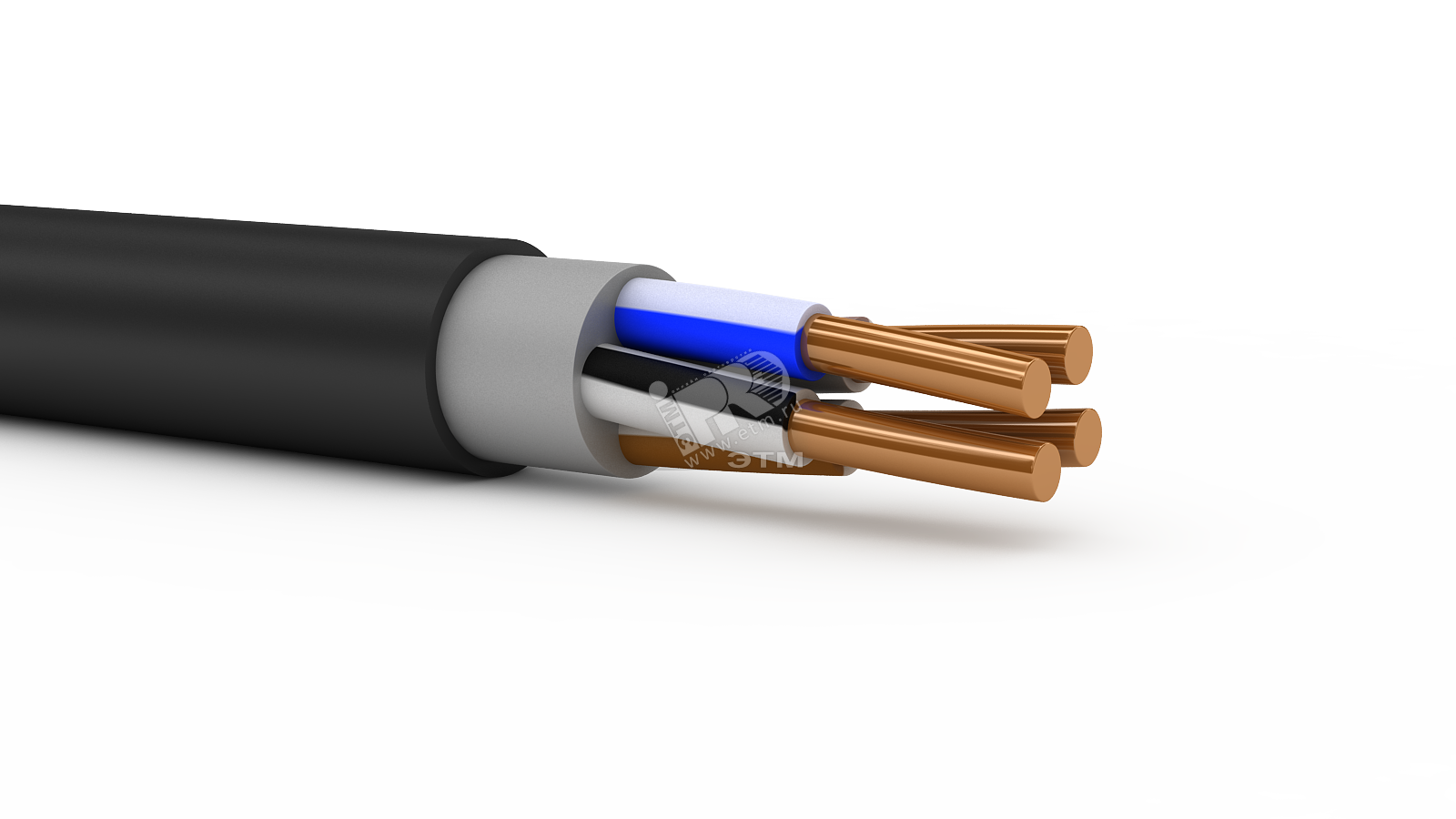 Кабель силовой ВВГнг(А)-LS 5х1.5ок(N, PE)-0.66