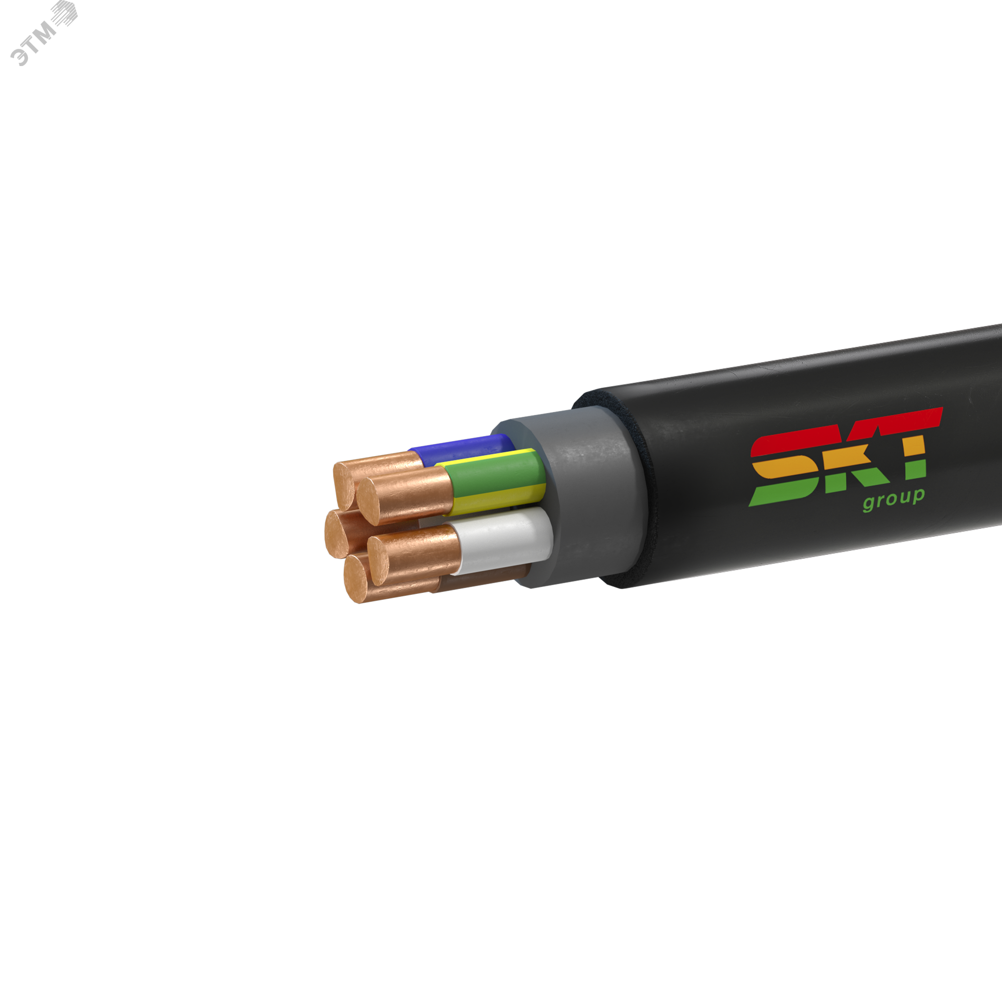 Кабель силовой ВВГнг(А)-LSLTx 5х4.0ок(N. РЕ)-0.66 ТРТС барабан