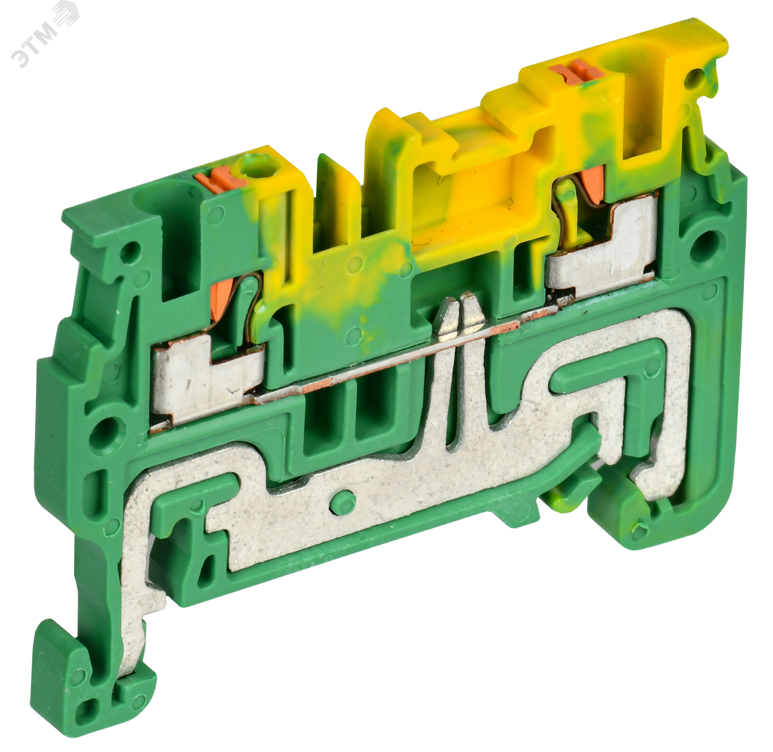 Колодка клеммная CP-PEN земля 1,5мм2 желто-зеленая IEK