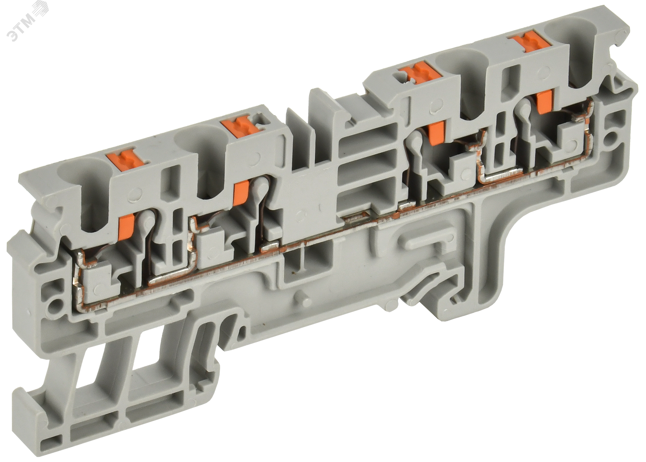 Колодка клеммная CP-MC 4 вывода 4мм2 серая IEK