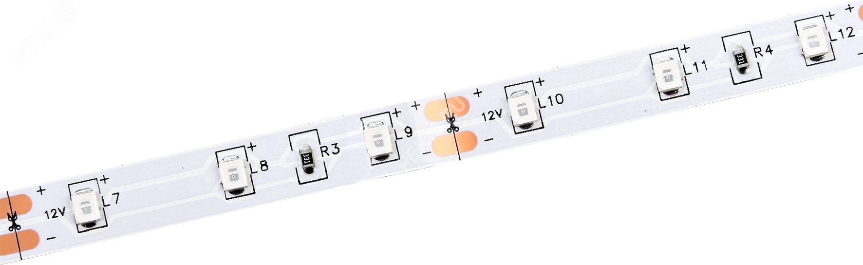 Лента светодиодная 5м LSR-2835Y60-4,8-IP20-12В