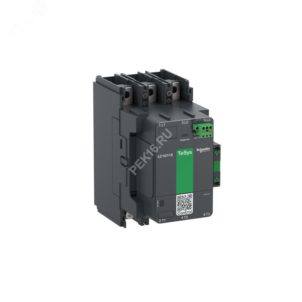 КОНТАКТОР TeSys LC1G 225A 440В 3P AC3 Standard 100-250В КАТУШКА AC-DC