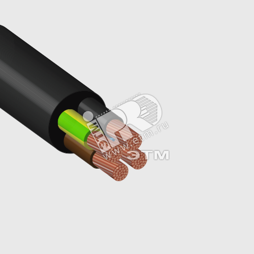 Кабель силовой КГ-ХЛ 3х10+1х10(N)-220/380В-3