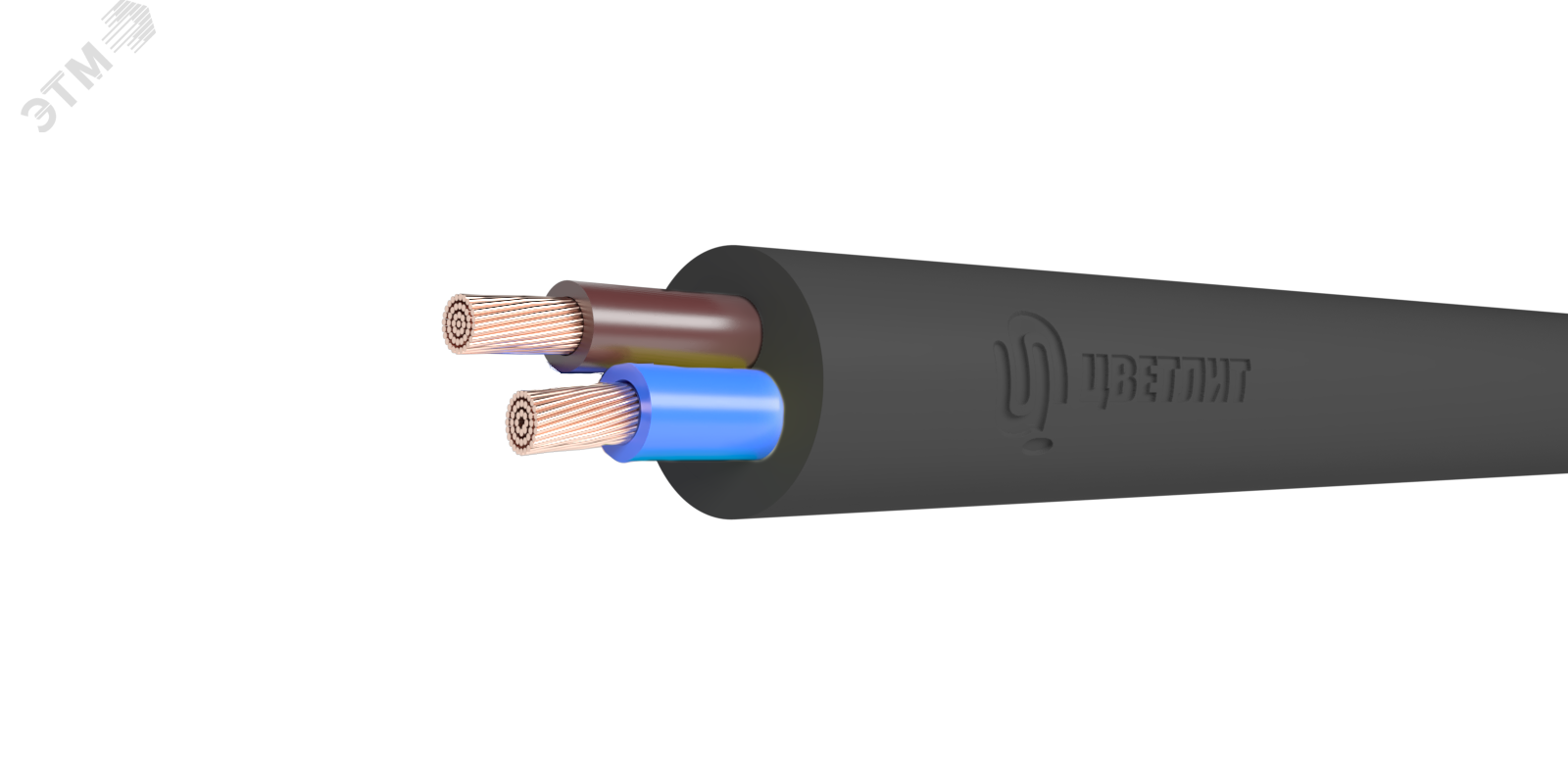 Кабель силовой КГТП-ХЛ 2х2.5(N)-220/380-3бух