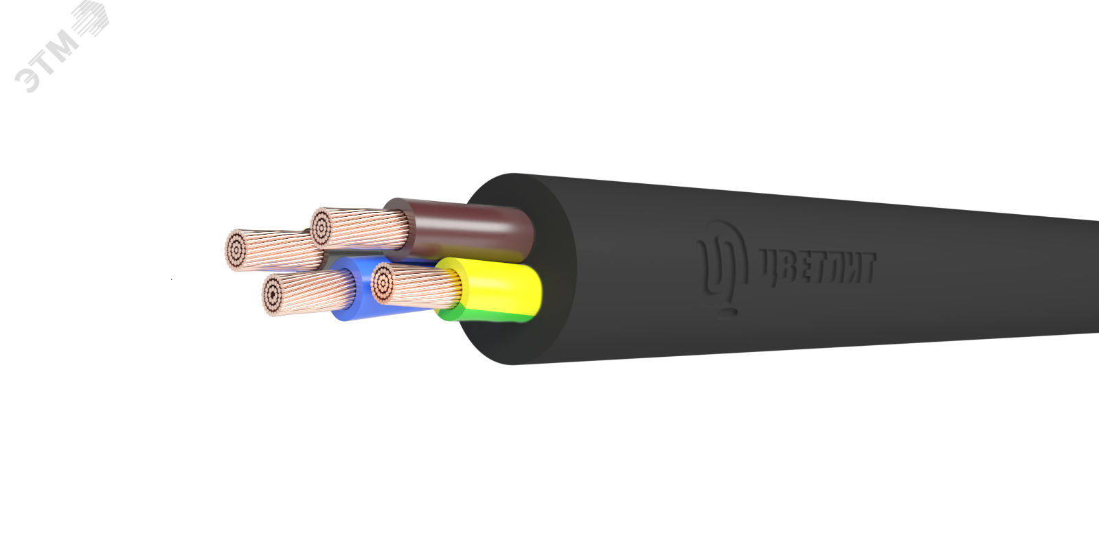 Кабель силовой КГТП-ХЛ 4х2.5(N)-220/380-3бух