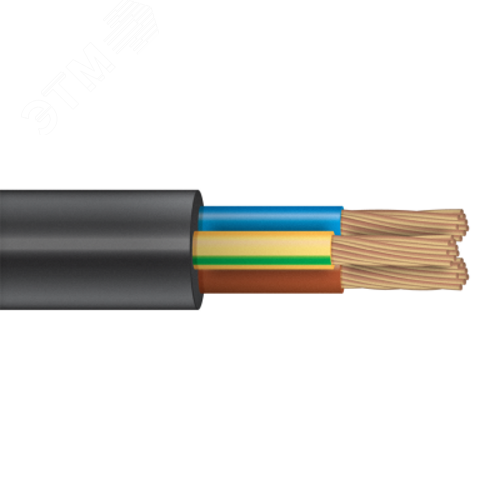 Кабель силовой КГтп-ХЛ 3х1,5(мп) ТРТС