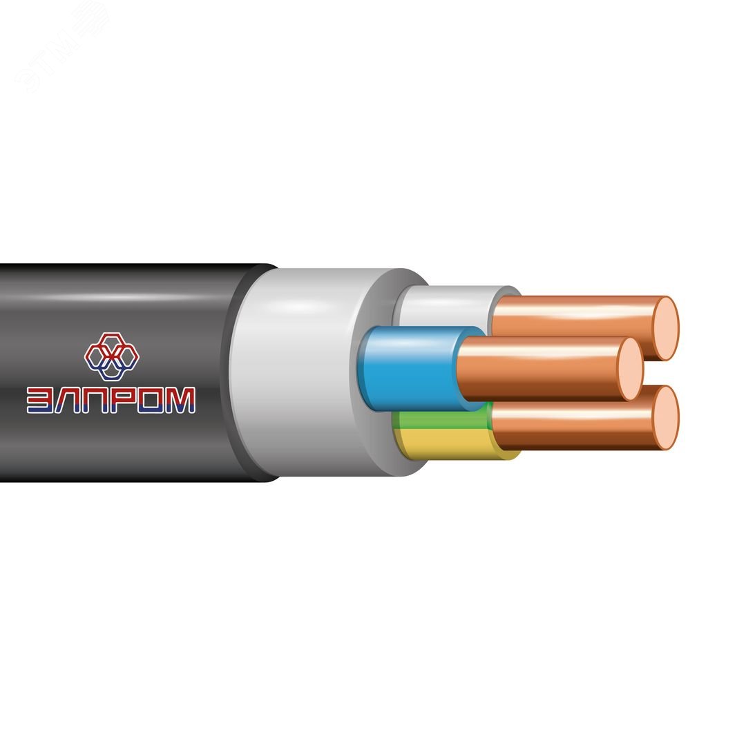 Кабель ВВГ нг(А)LS 3х6.0 0.66кВ