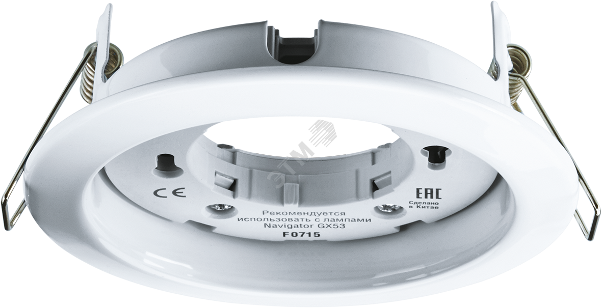 Светильник ДВО-13w GX53 без лампы белый