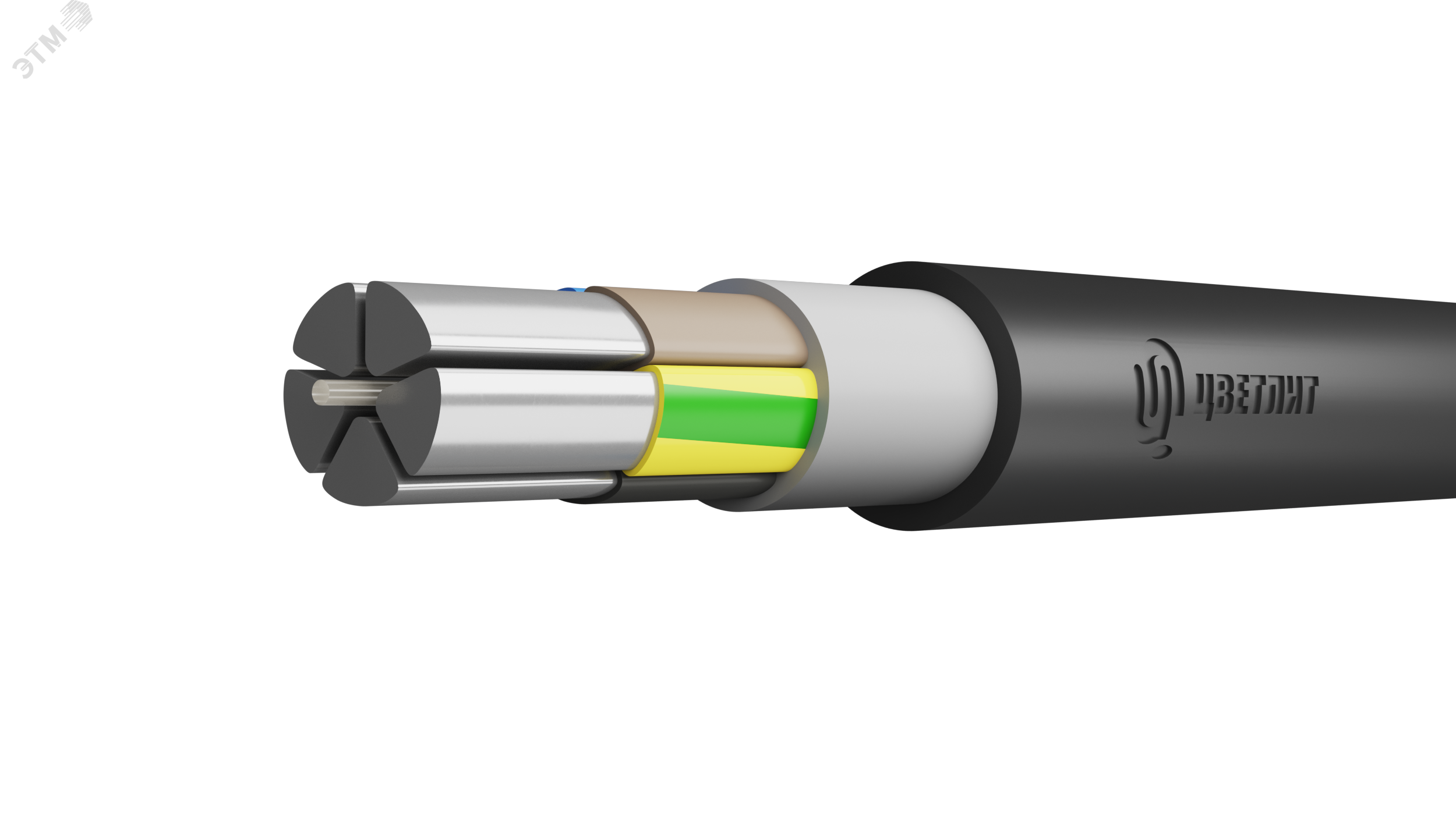 Кабель силовой АВВГнг(А)-LS 5х70мс(N.PE)-1 ТРТС