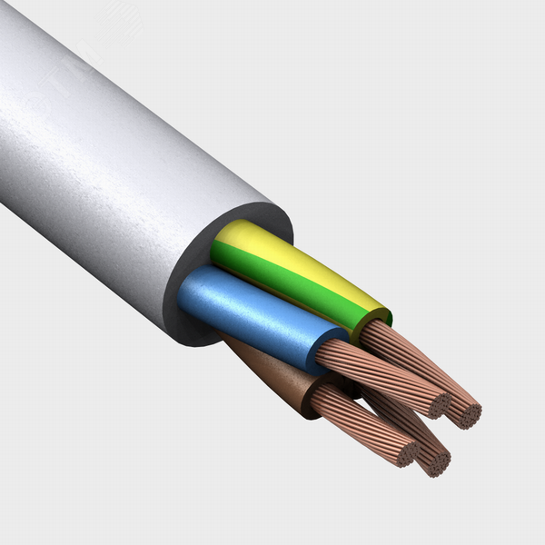 Провод ПВСнг(А)-LS 4х1.5 (б) ТРТС