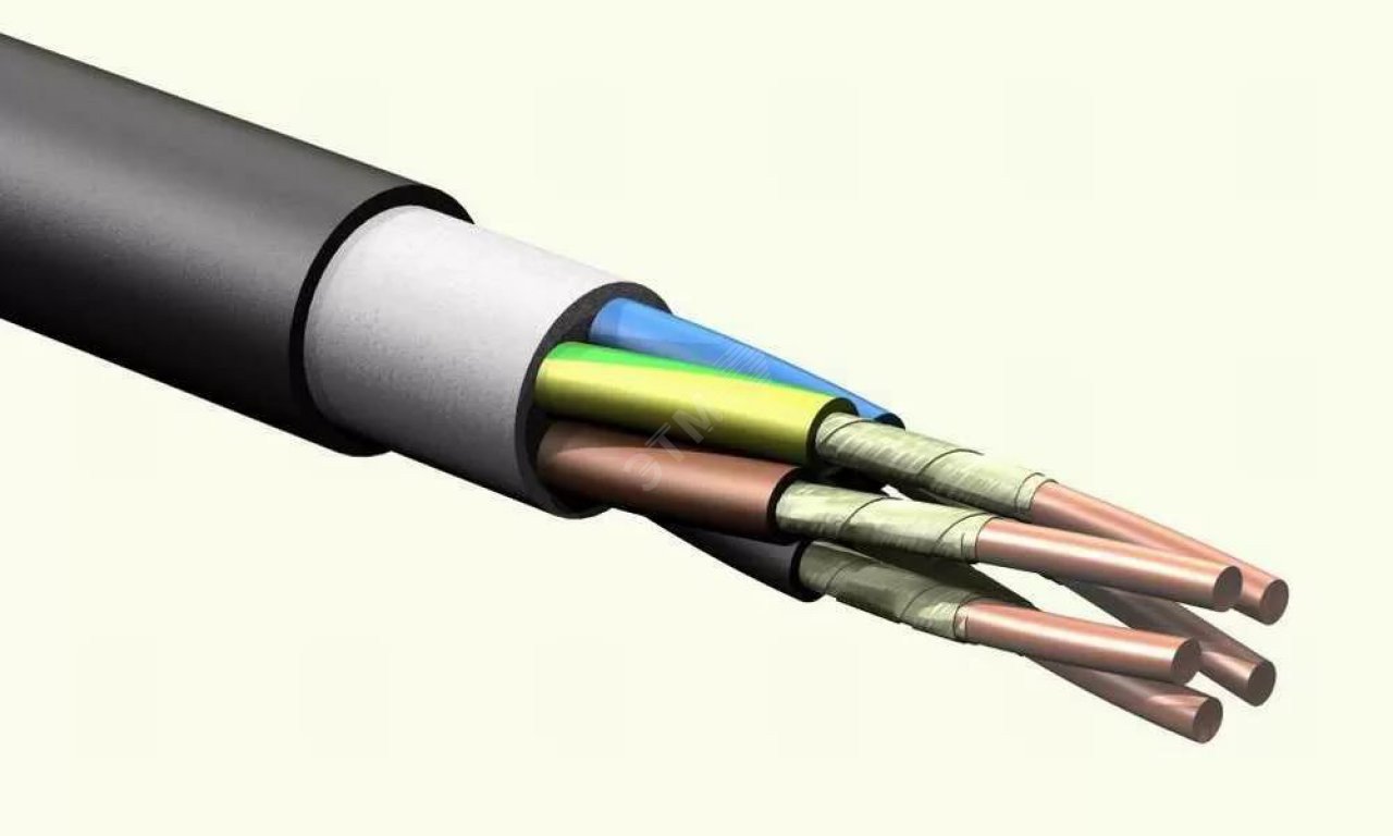 Кабель силовой ВВГнг(А)-FRLSLTx 5х10,0 ок (N,PE) — 0,66 кВ ТРТС