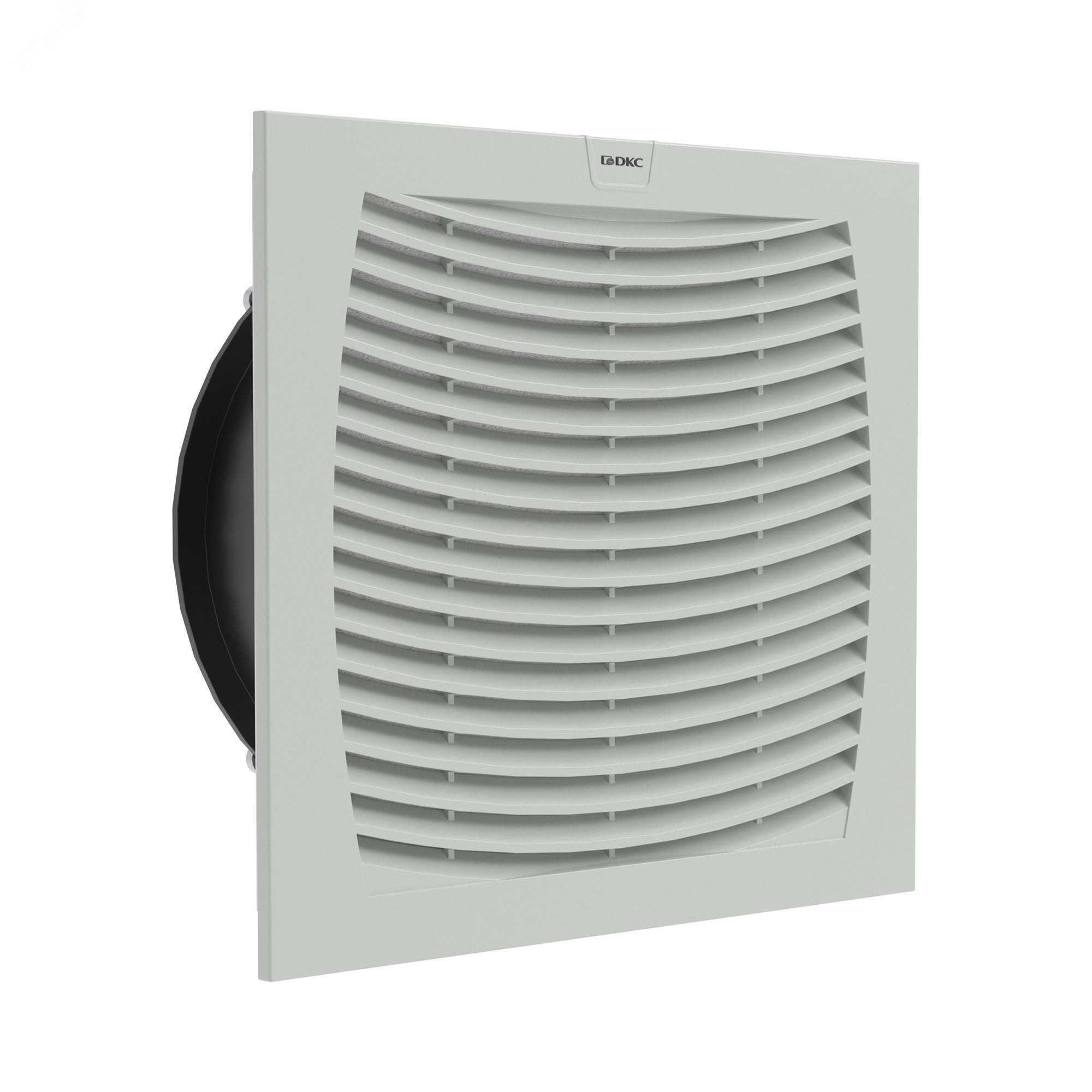 Купить Вентилятор с фильтром ЭМС 500 м3/ч, 230В AC, 255х255 мм, IP54 в Казани Вентилятор с фильтром ЭМС 500 м3/ч, 230В AC, 255х255 мм, IP54