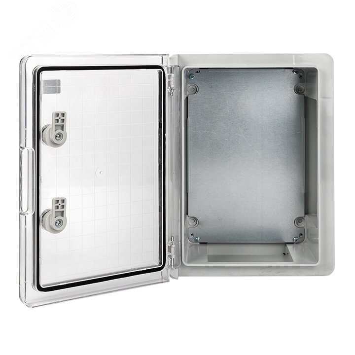 Купить Бокс пластиковый с монтажной платой прозр. дверь 350х250х150 мм IP65 PROxima в Казани Бокс пластиковый с монтажной платой прозр. дверь 350х250х150 мм IP65 PROxima