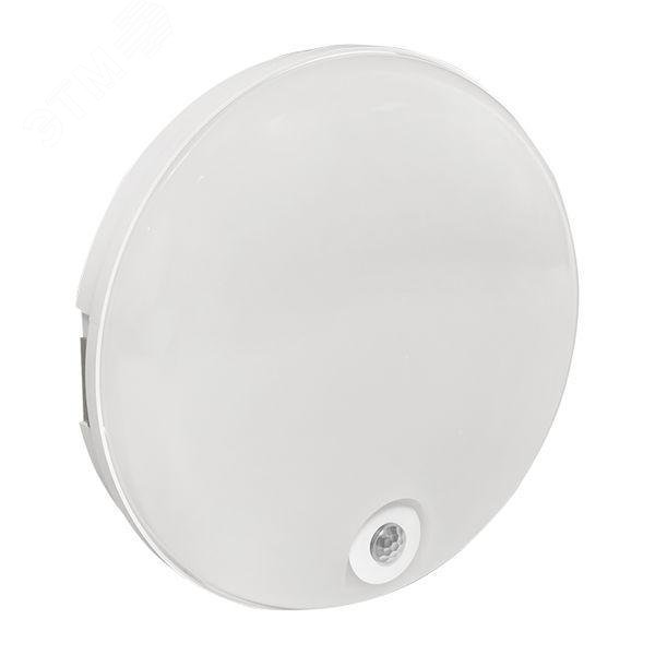 Купить Светильник светодиодный ЖКХ круг ДПО-2200 с инфракрасным датчиком движения 12Вт 6500K IP65 LUMA в Казани Светильник светодиодный ЖКХ круг ДПО-2200 с инфракрасным датчиком движения 12Вт 6500K IP65 LUMA