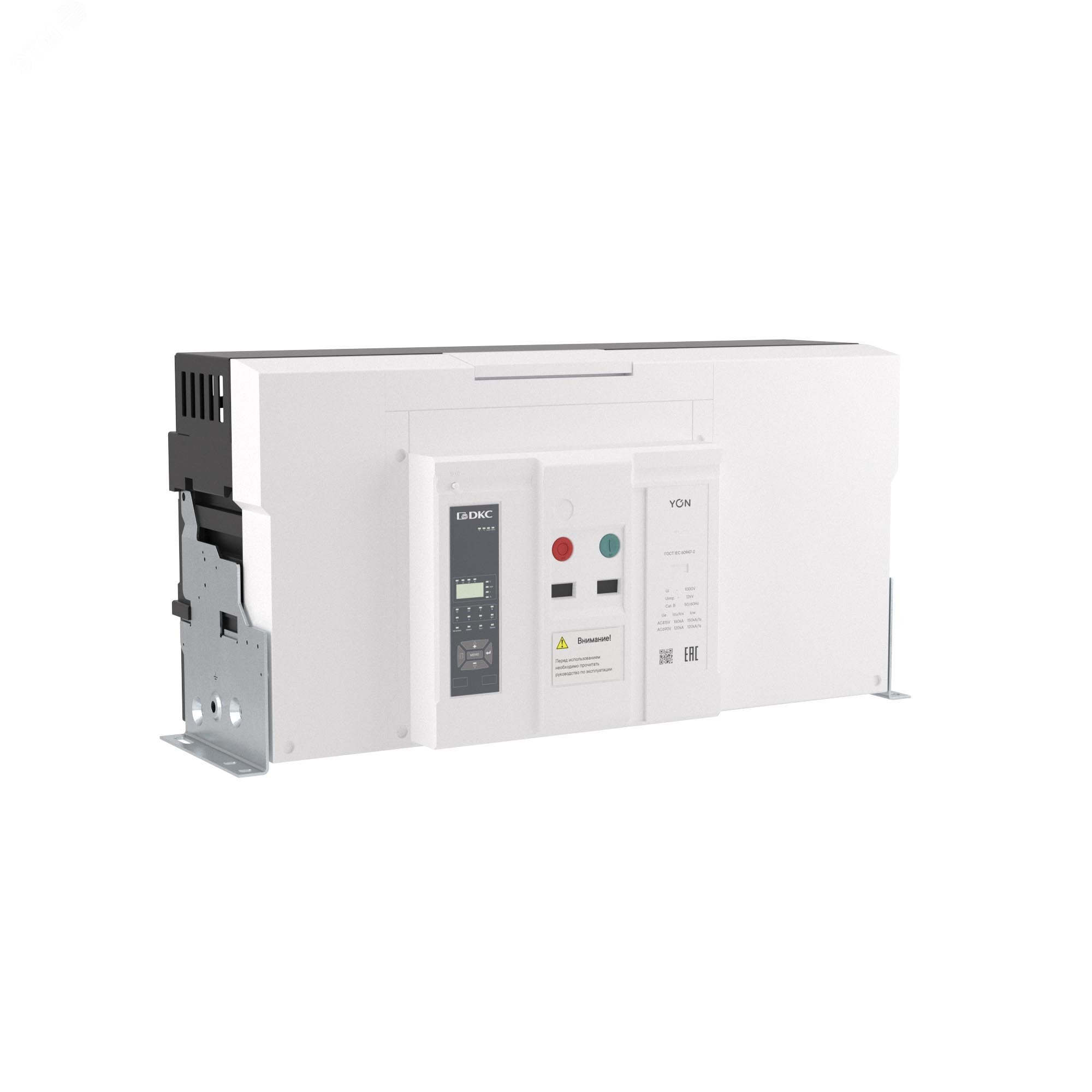 Купить Выключатель автоматический воздушный Yonpro ANX40U 3P 4000 А 160 кА, расцепитель ETU, стационарный, горизонтальное/вертикальное под в Казани Выключатель автоматический воздушный Yonpro ANX40U 3P 4000 А 160 кА, расцепитель ETU, стационарный, горизонтальное/вертикальное под