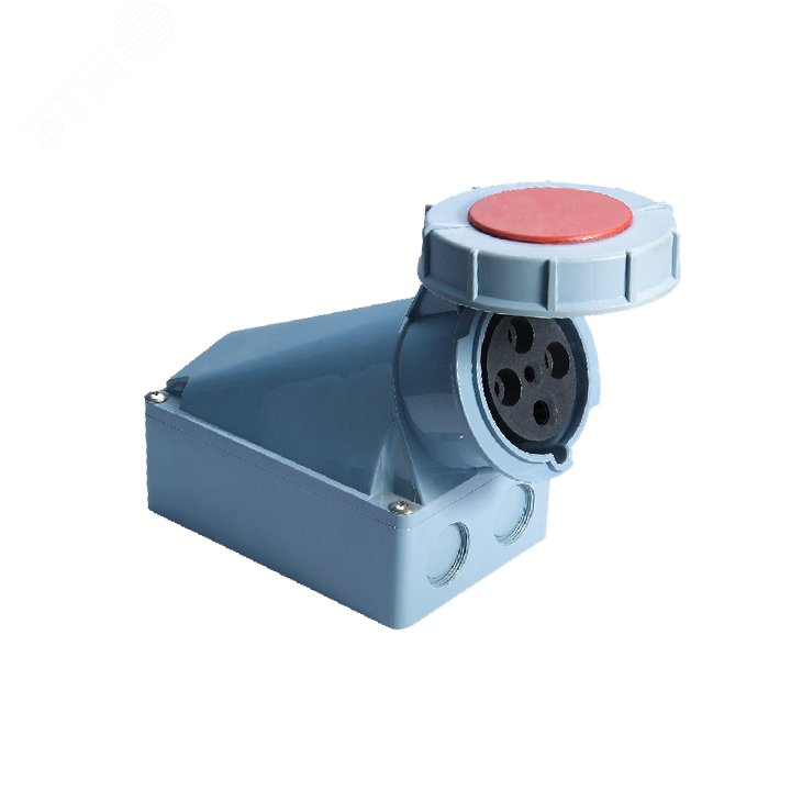 Купить Розетка стационарная наружная 1342 3Р+РЕ 63А 380В IP67 PROxima в Казани Розетка стационарная наружная 1342 3Р+РЕ 63А 380В IP67 PROxima