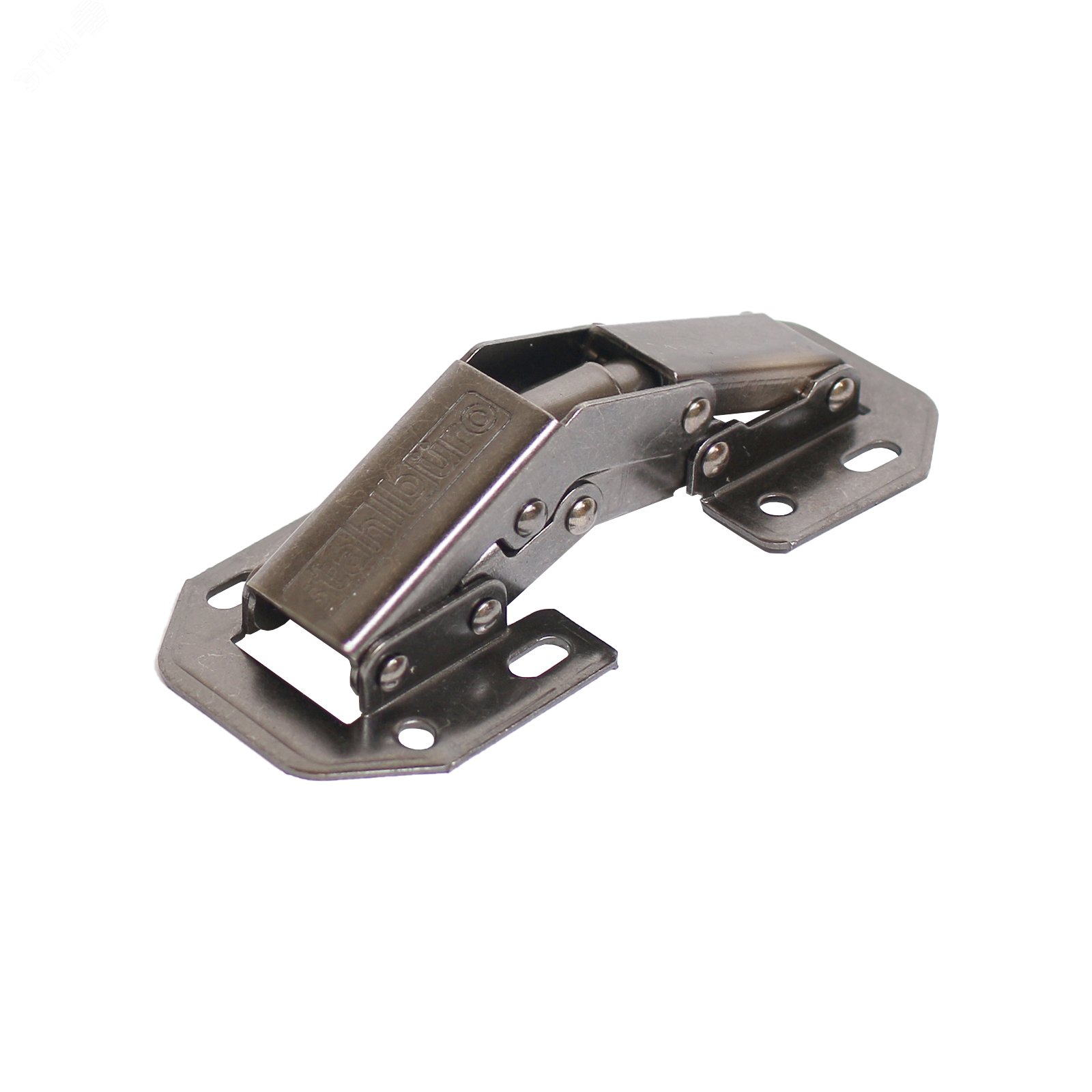 Купить Петля мебельная без врезки StahlBuro 104*44 (большая) А-8 (8-шарнирная) 2шт., черная в Казани Петля мебельная без врезки StahlBuro 104*44 (большая) А-8 (8-шарнирная) 2шт., черная