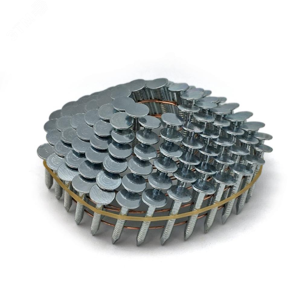 Купить Гвозди кровельные для монтажа гибкой черепицы CRN (45 мм, кольц.накатка ,3600 шт/уп) в Казани Гвозди кровельные для монтажа гибкой черепицы CRN (45 мм, кольц.накатка ,3600 шт/уп)