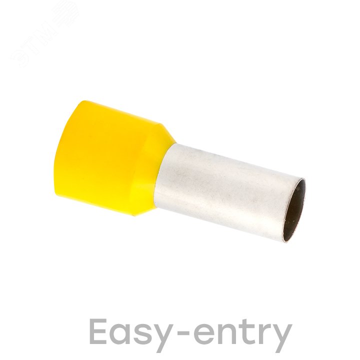 Купить Наконечник штыревой втулочный изолированный НШвИ 25.0-16 (50шт) в Казани Наконечник штыревой втулочный изолированный НШвИ 25.0-16 (50шт)