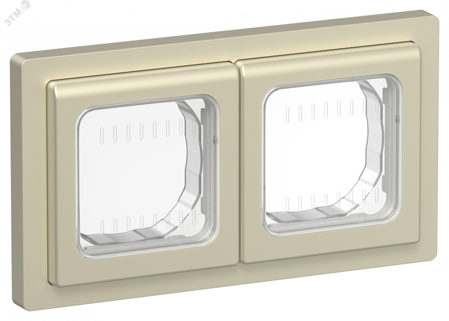 Купить FLITE Рамка 2-местная IP55 Рпро-2-55-ФлШ шампань IEK в Казани FLITE Рамка 2-местная IP55 Рпро-2-55-ФлШ шампань IEK