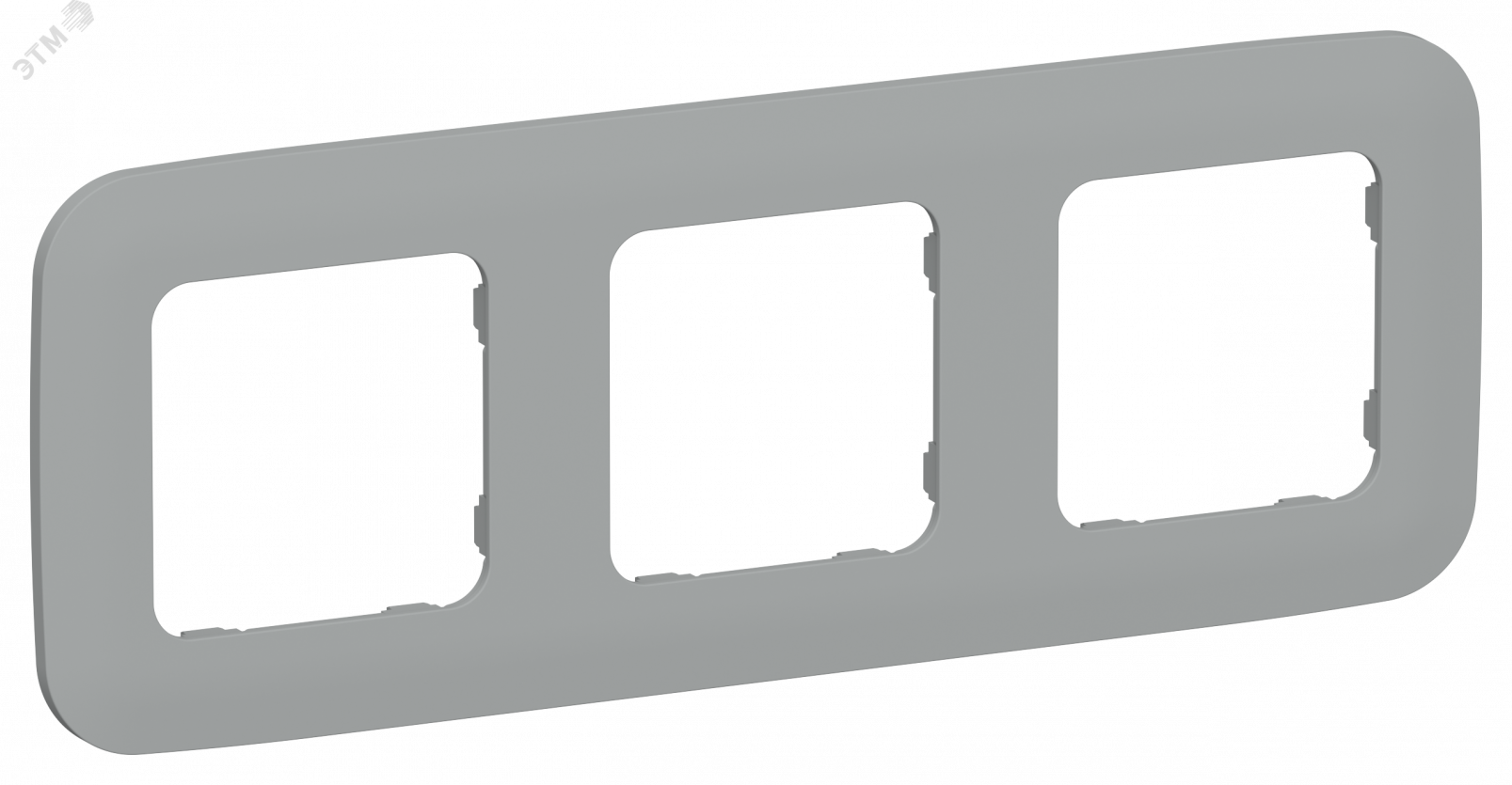 Купить FLITE ARTISTIC Рамка 3-местная РУ-3-А-ФлС серый IEK в Казани FLITE ARTISTIC Рамка 3-местная РУ-3-А-ФлС серый IEK