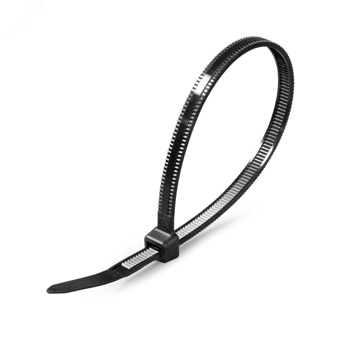 Купить Стяжка нейлоновая КСС MULTILOCK 5х350 (черн) (100шт) в Казани Стяжка нейлоновая КСС MULTILOCK 5х350 (черн) (100шт)
