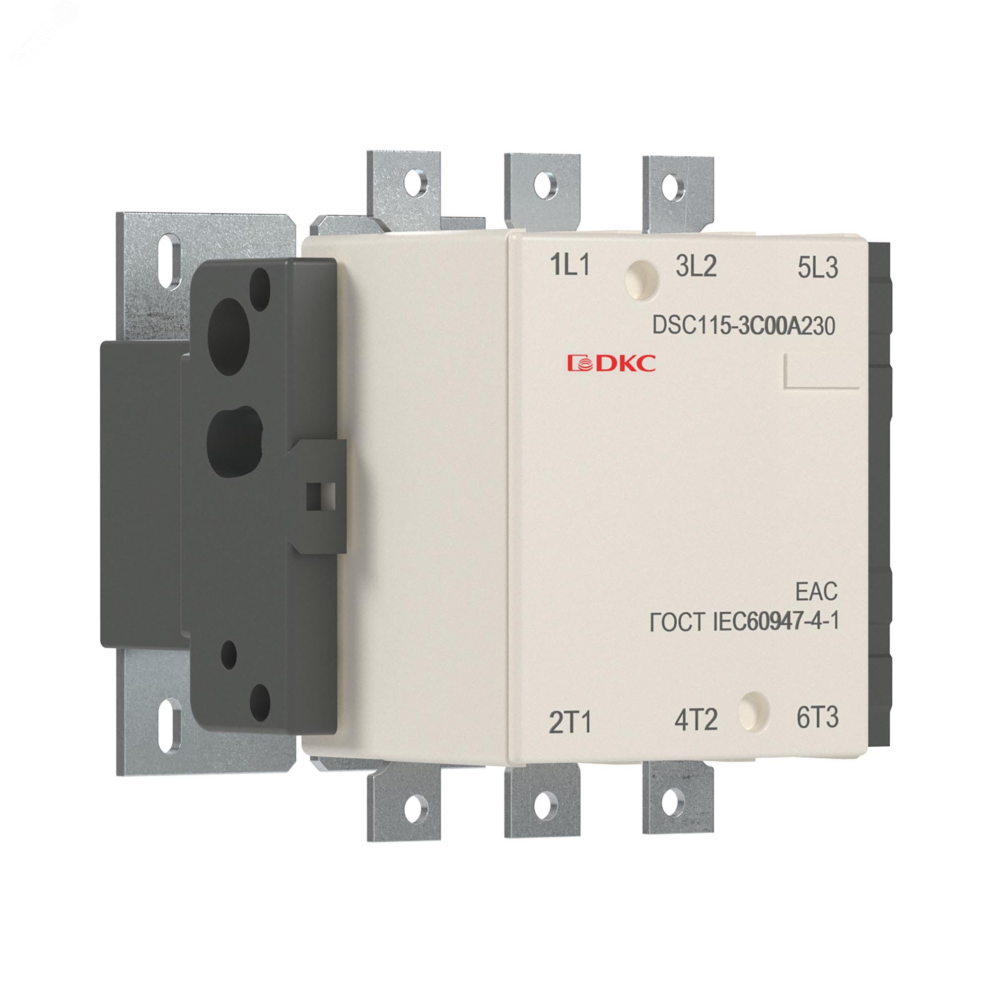 Контактор магнитный 115А 55кВт (AC3) кат 220В AC