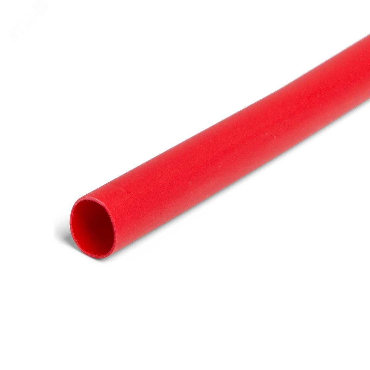 Купить Трубка термоусадочная ТНТ-60/30 красн в Казани Трубка термоусадочная ТНТ-60/30 красн