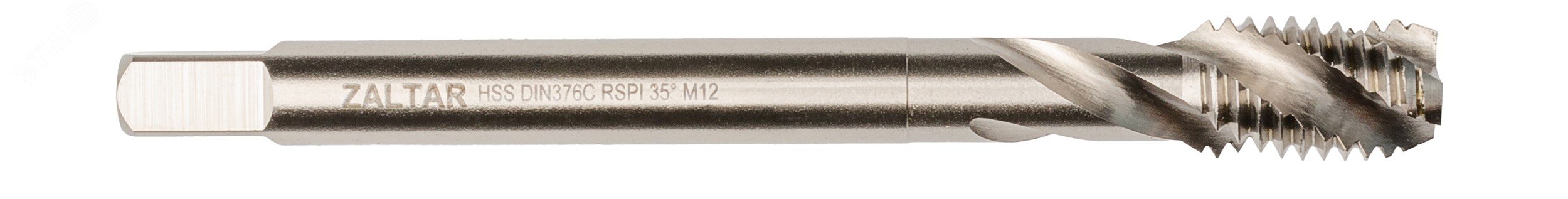 Купить Метчик машинный 35 градусов RSP HSS, DIN 376, M12 x 1,75 в Казани Метчик машинный 35 градусов RSP HSS, DIN 376, M12 x 1,75