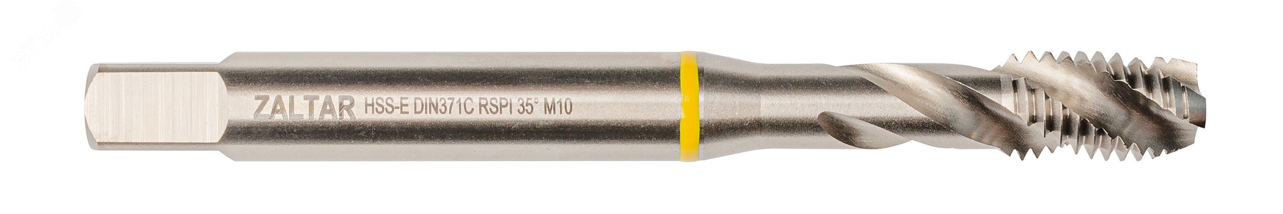 Купить Метчик машинный YELLOW RING HSS-E, DIN 371, 35 градусов RSP, M10 x 1,5 в Казани Метчик машинный YELLOW RING HSS-E, DIN 371, 35 градусов RSP, M10 x 1,5