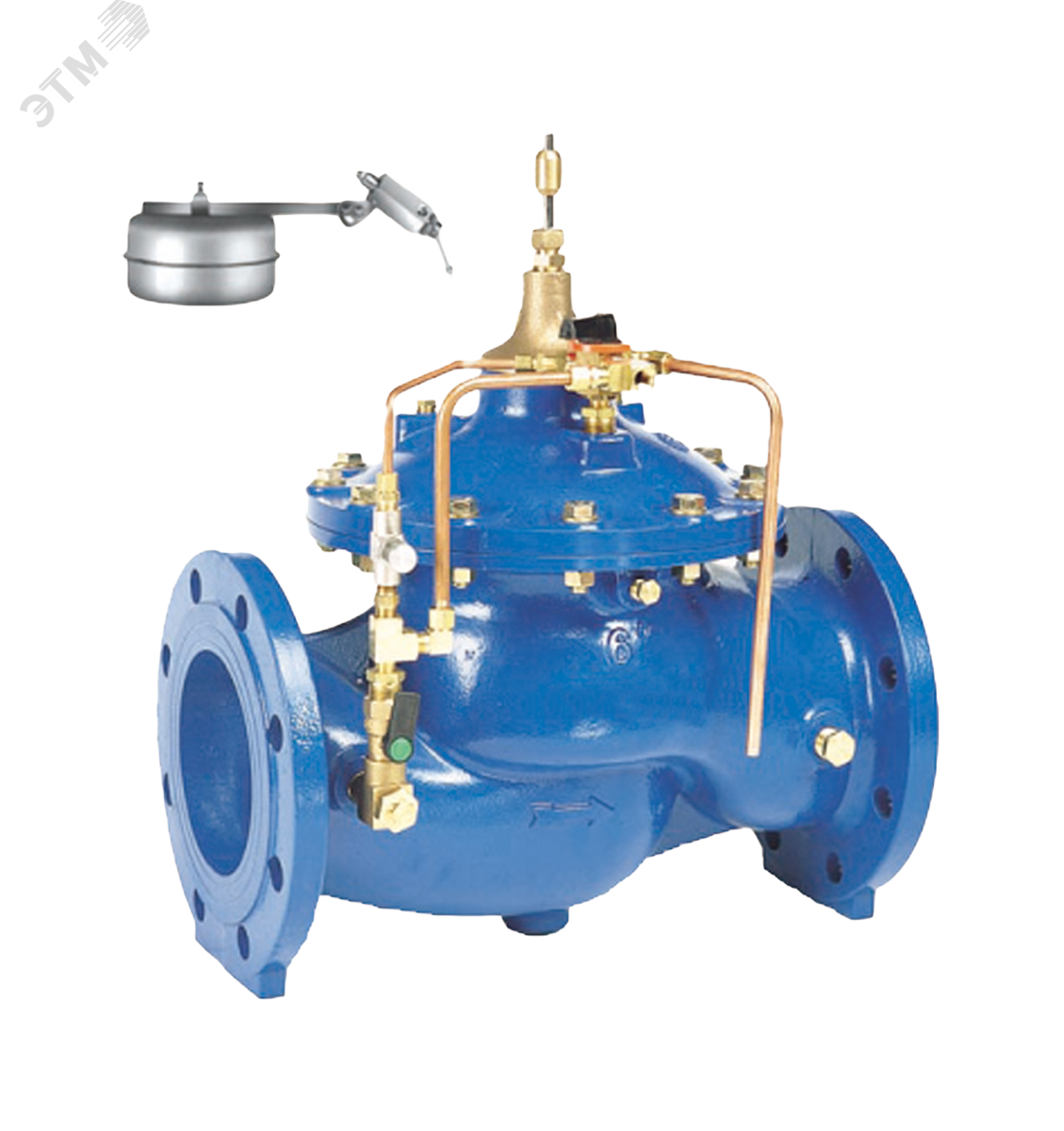Поплавковый клапан DN150 PN16 (Kvs 407 м3/ч) КАТ10/08-02-01-150-16-Ф/Ф