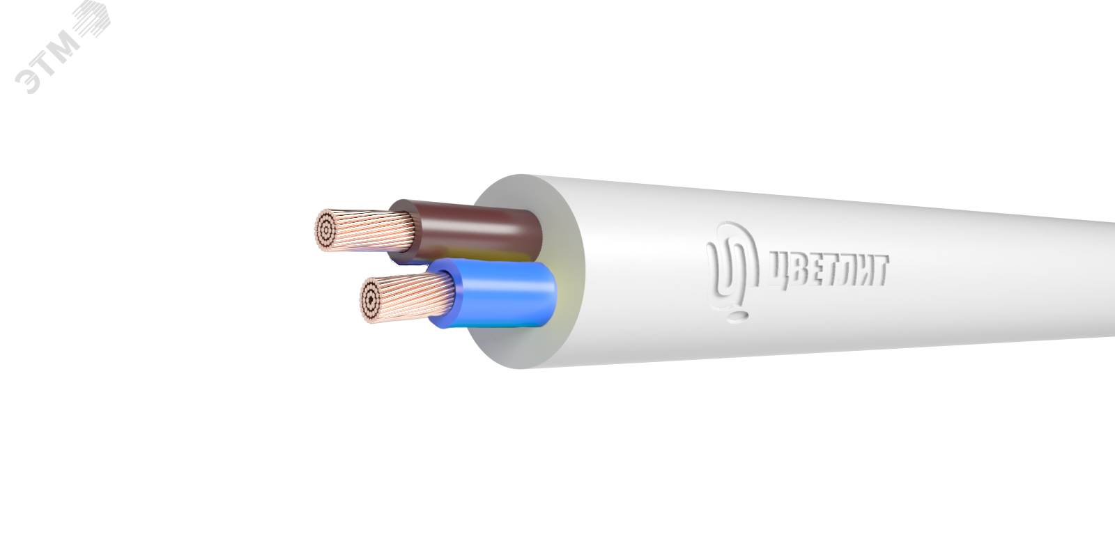 Провод ПВСнг(А)-LS 2х1,5  ТРТС