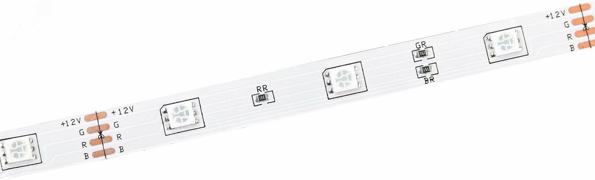 Лента светодиодная 5м LSR-5050RGB30-7,2-IP20-12В