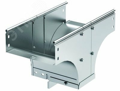 Ответвитель TDSR Т-образный вертикальный переходник 500/300 в комплекте с крепежными элементами и соединительными пластинами (37639KHDZ)