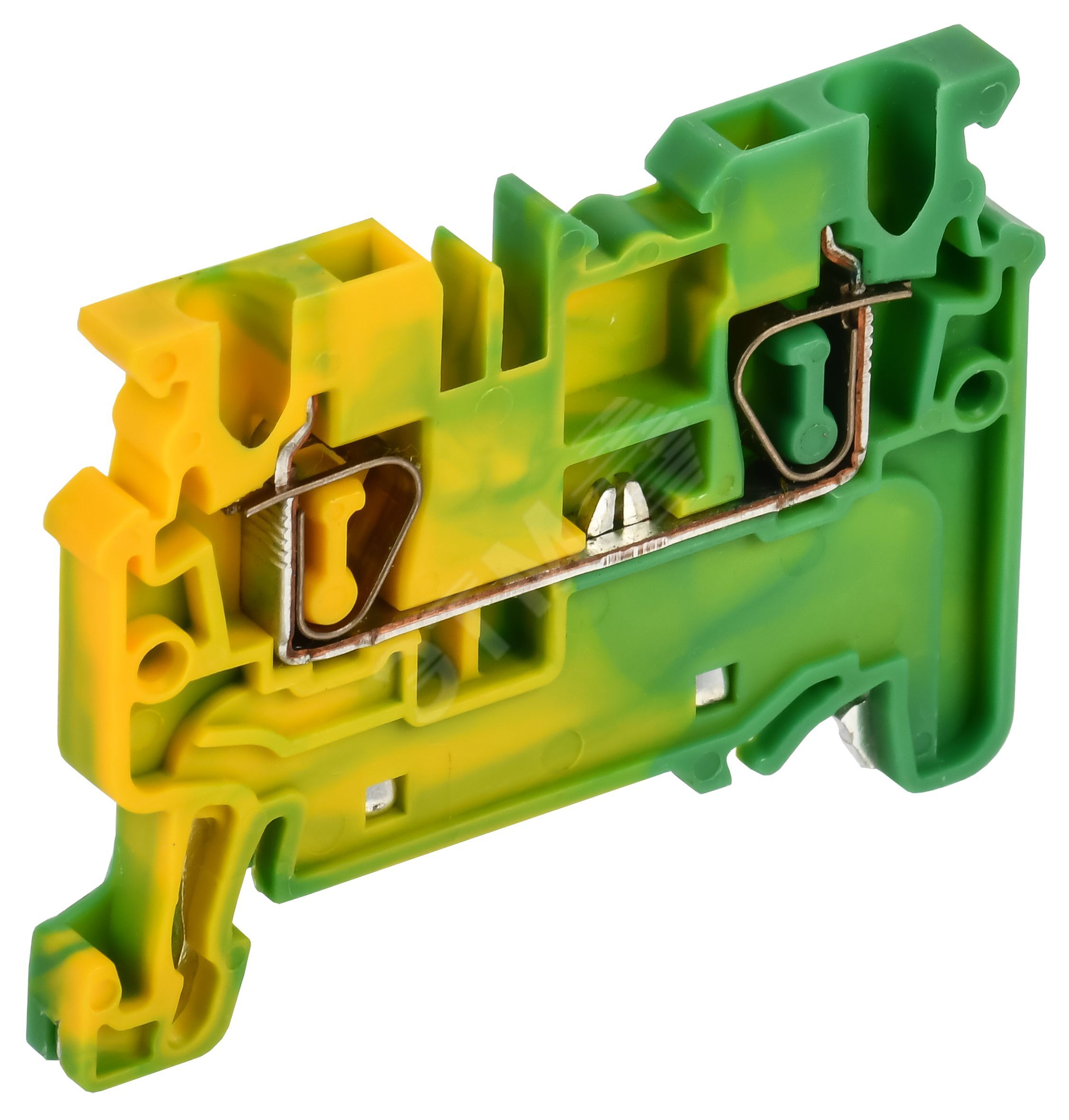 ARMAFIX Клемма пружинная CX2.5 PE 2,5мм2 проходная заземляющая IEK