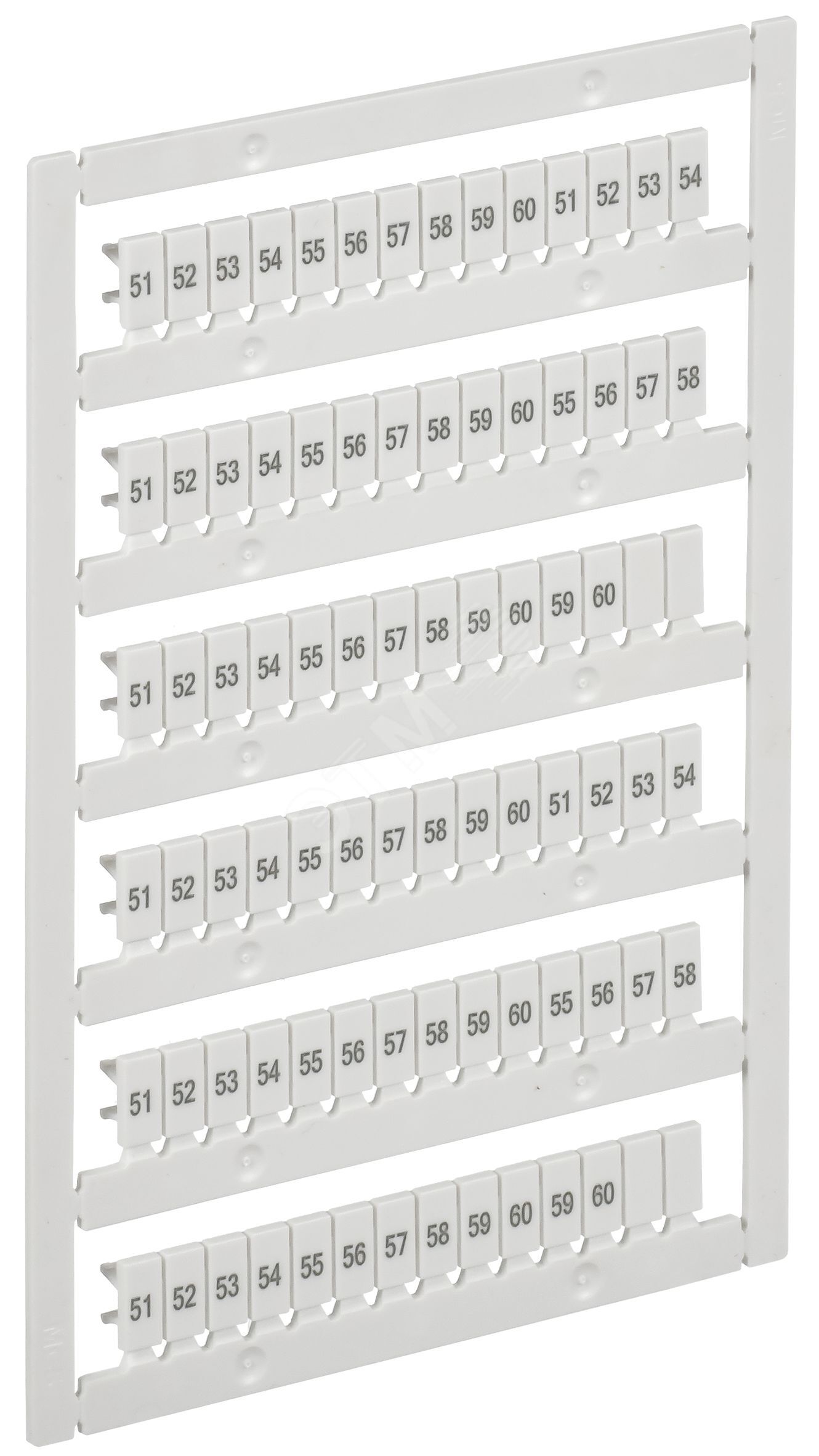 ARMAFIX Маркер для CTS/CP 2,5мм2 51-60 IEK