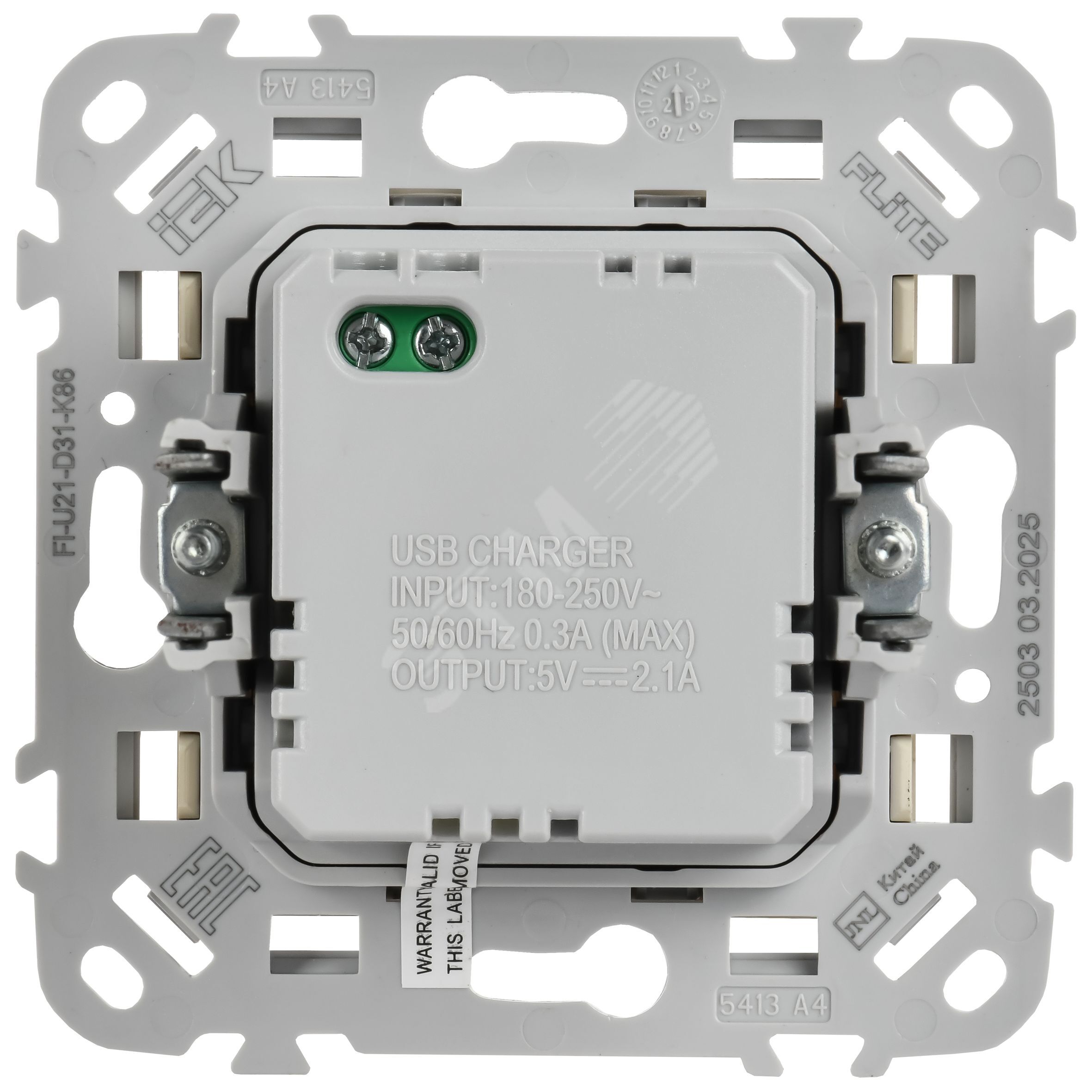 Купить FLITE Розетка USB A+A 3,1А РЮ-2-ФлСл сливочный IEK в Казани FLITE Розетка USB A+A 3,1А РЮ-2-ФлСл сливочный IEK