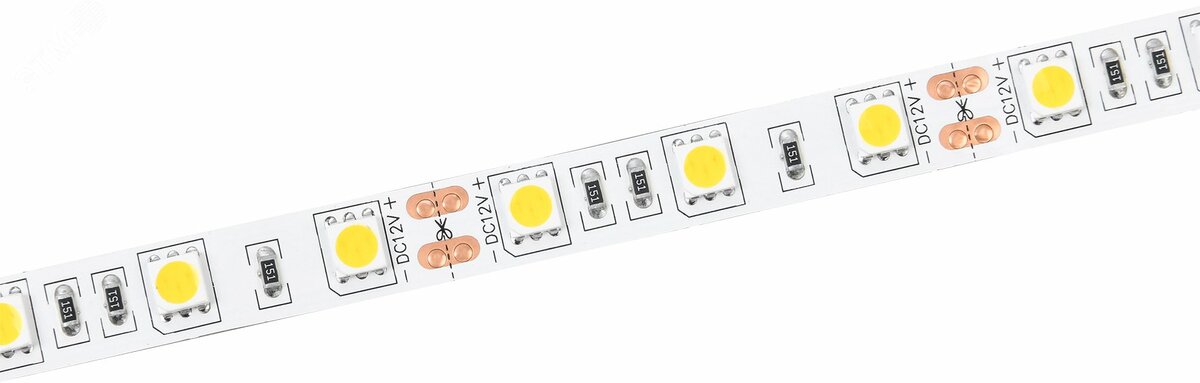 Купить Лента светодиодная 5м LSR-5050W60-14,4-IP20-12В в Казани Лента светодиодная 5м LSR-5050W60-14,4-IP20-12В