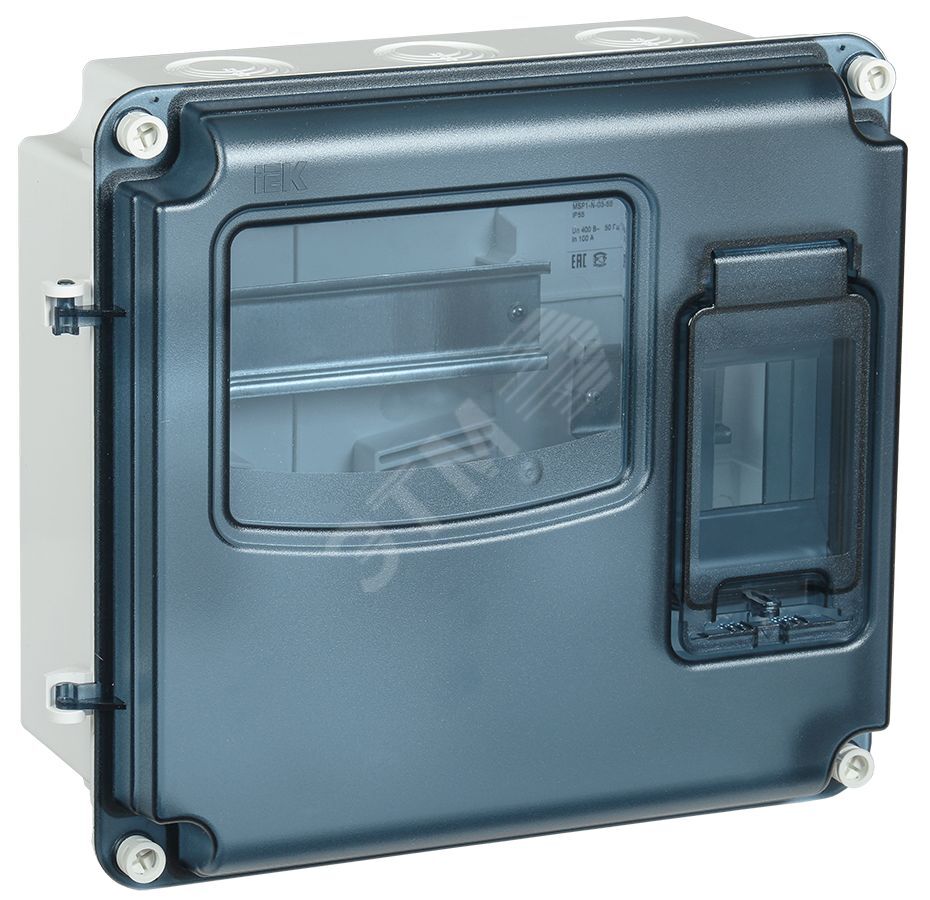 Корпус пластиковый ЩУРн-П 1/3 IP66 PC LIGHT IEK