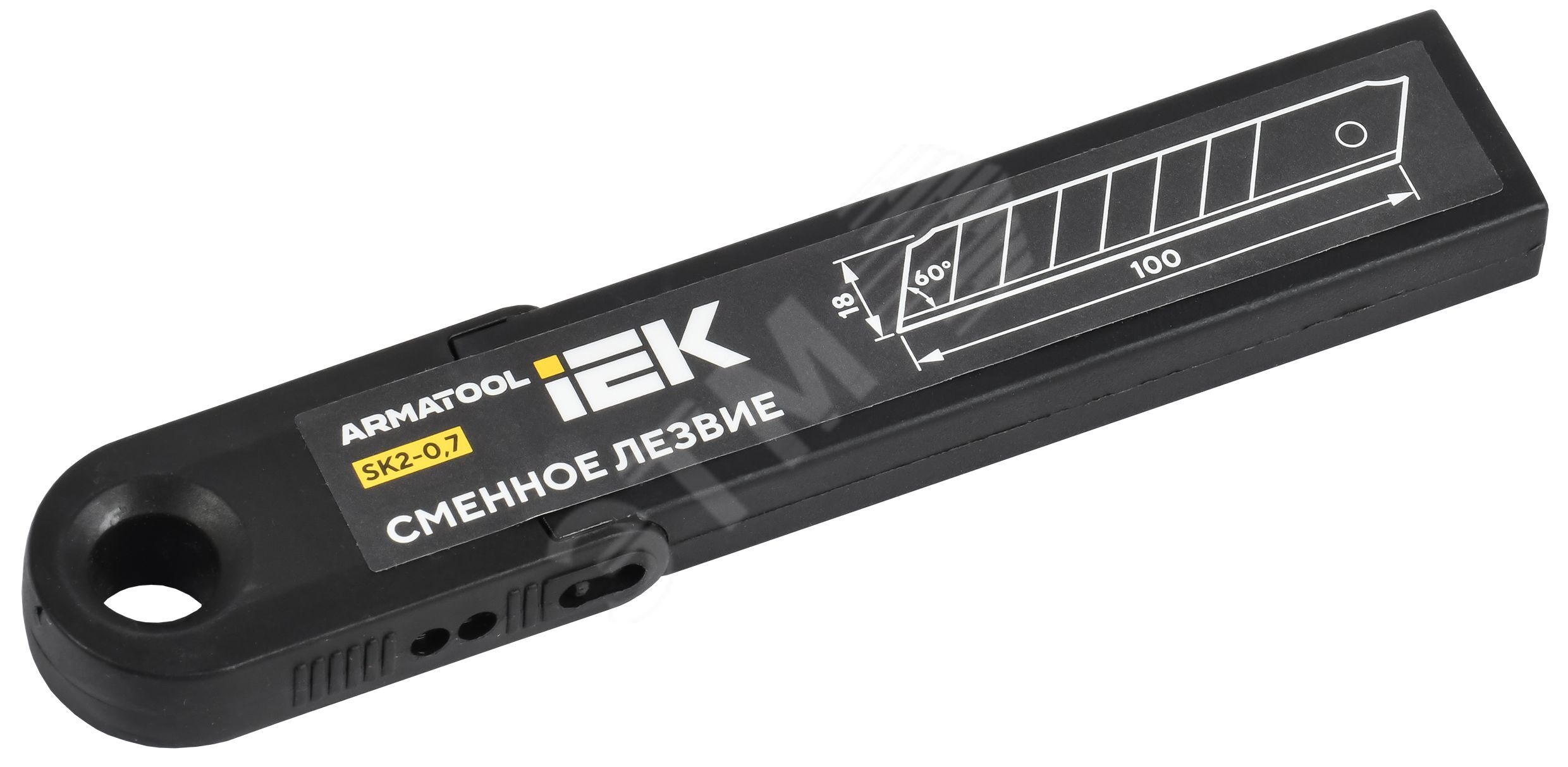ARMATOOL Сменное лезвие 60 градусов 18х100мм SK2 набор 10шт
